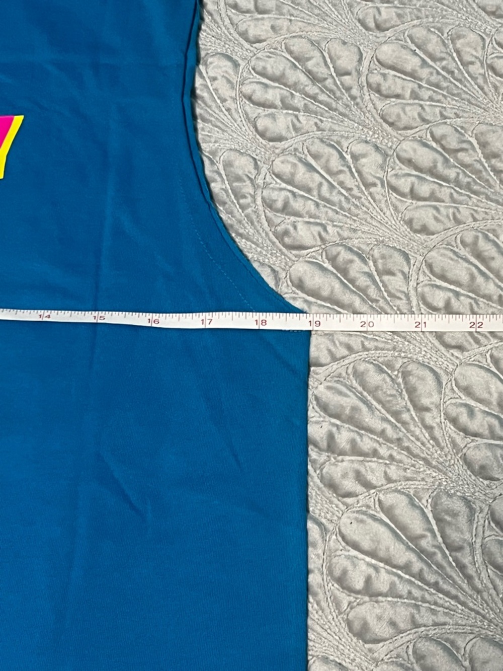 Zumba Fitness I Want My Z - Zumba TANK in XS/S Blue nwot - Picture 5 of 9